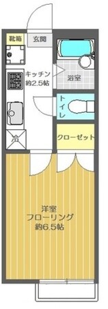 サニーコート宇喜田Ⅰの物件間取画像